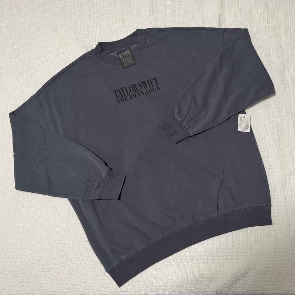 NEW Taylor Swift Eras Tour Blue Crewneck